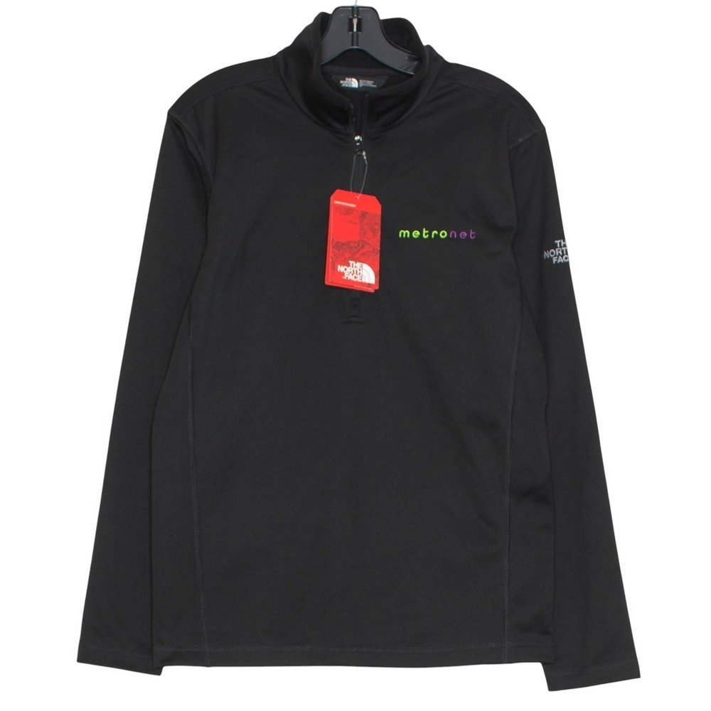 NWT The North Face Jacket 1/4 Zip Tech Fleece Gorpcore Athleisure Black Small